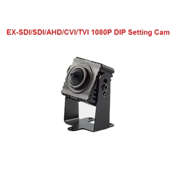 1080P мини аудио видеокамера камера HD SDI AHD CVI TVI Anlaog 6-В-1 3,7 мм объектив 1080P Мини Камера видеонаблюдения DV cam