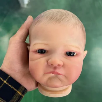 19-дюймовые уже раскрашенные наборы кукол Bebe Reborn August Awake 3D-картина с видимыми венами, тканевое тело и глаза в комплекте