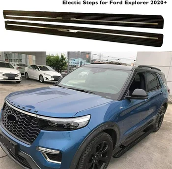 2 шт. подходит для Ford Explorer 2020 2021, развертываемая подножка, боковой шаг, Nerf Bar