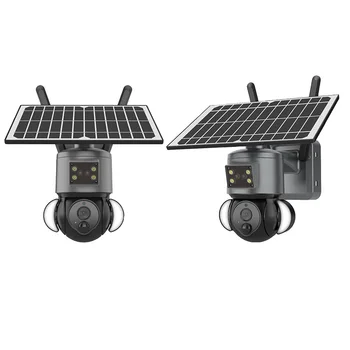 3-мегапиксельные солнечные камеры видеонаблюдения высокой четкости Наружные водонепроницаемые камеры Безопасности