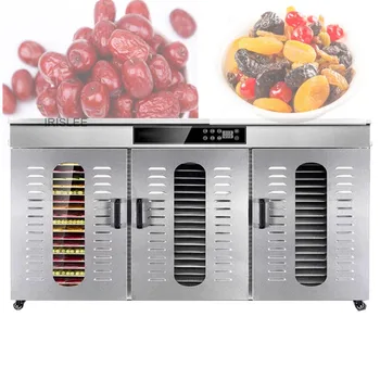 60 Слоев коммерческой большой сушильной машины Дегидратор для фруктовых закусок Машина для сушки грибных продуктов
