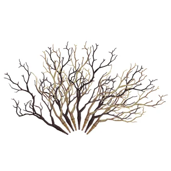 8 шт. Искусственные ветки оленьего рога, сушеные ветки деревьев, ветки для цветочных композиций, сделанные своими руками