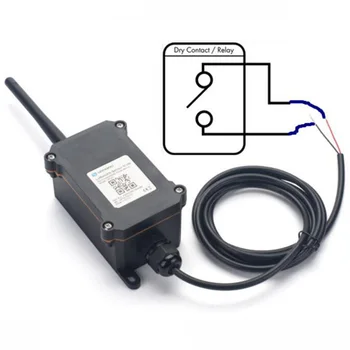 CPN01 - Наружный NB-IoT Датчик сухого контакта открыт/закрыт -функция аварийной сигнализации