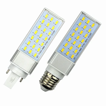 DHL Бесплатная доставка 13 Вт SMD 5730 36 LED E27 G24 Кукурузная лампа Светодиодная лампа прожектор белый/теплый белый светодиодный свет оптом