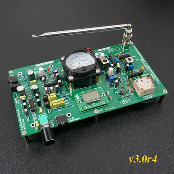 DIY Kit TA7358 FM Стерео Интегрированная Радиоприемная плата 88 ~ 108 МГц AFC + Измеритель сигнала + ЖК-дисплей