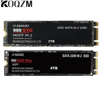 M.2 SSD NGFF 980 EVO Plus 128 ГБ Твердотельный накопитель Жесткий диск M.2 2-4 ТБ Для Ноутбука Встроенный SSD Жесткий диск Для ноутбука SSD