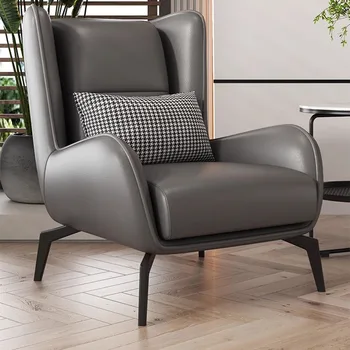 Nordic Lounge Chair Туалетный столик Luxury Relax Sofa Табурет С индивидуальными затяжками Диван Дизайнерское кресло Мебель для гостиной Fauteuil Salon