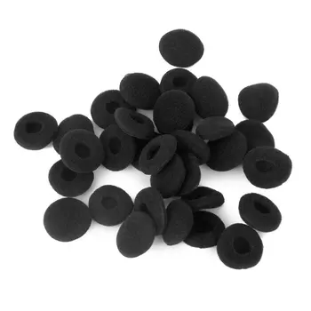 SCLS Новые сменные наушники из мягкой поролоновой губки с гарнитурами Черного цвета