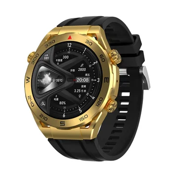 SK4 Smart Watch Ultimate Men 1,45-дюймовый Bluetooth-вызов NFC Голосовое Короткое Видеоуправление Пульсометр Водонепроницаемые Спортивные часы