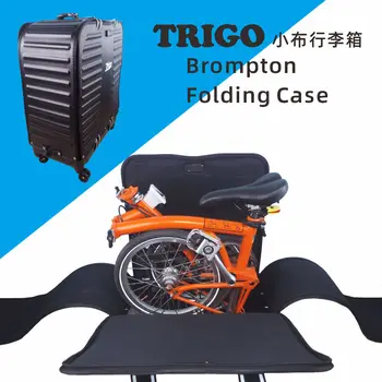 TRIGO Багажный дорожный чехол Для Транспортировки, Рулонная Складная упаковочная сумка，Для Brompton PIKES 3XTY Велосипедов Ящики Для хранения велосипедных запчастей