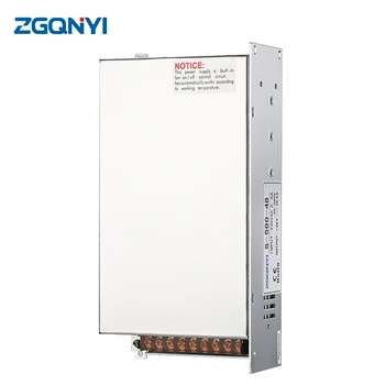 ZGQNYI S-500W Импульсный Источник питания 48 В Трансформатор тока переменного тока в постоянный Высокая Мощность Нагрузки Светодиодные светильники