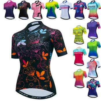 Джерси для велоспорта JPOJPO Pro, Женская майка для горного велосипеда, летняя рубашка для велоспорта с коротким рукавом, джерси для гонок, спортивная Велосипедная майка, одежда для велоспорта