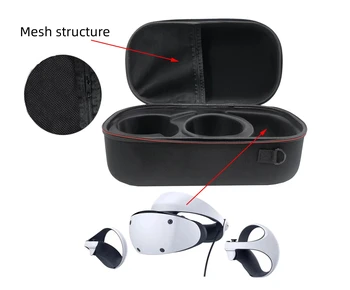 Для PS5 VR2 портативная многофункциональная сумка для хранения большой емкости, жесткий чехол для защиты очков PSVR2
