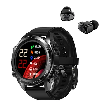 Женские Смарт-часы, Bluetooth-гарнитура, наушники TWS 2в1, Hi-Fi Стерео, Беспроводные Спортивные, для фитнеса, Умные Часы для мужчин