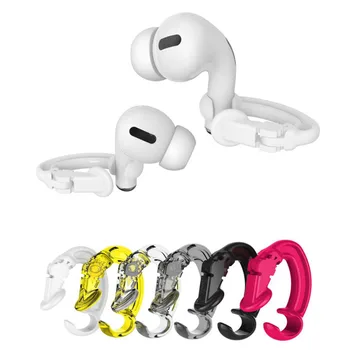 Зажим для защиты наушников от потери Для Apple AirPods Pro, Беспроводные спортивные наушники, совместимые с Bluetooth, Держатель для наушников, аксессуары для заушников