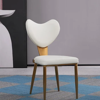 Кожаные стулья для гостиной в Скандинавском Стиле, Белые Современные Стулья для гостиной, Дизайнерская Одноместная Woonkamer Stoelen Мебель для дома WK50LC