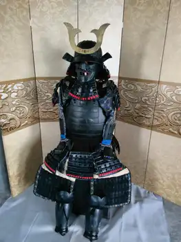 Костюм на Хэллоуин, пригодный для носки японский самурайский доспех, ретро сценическое представление, общие доспехи, новогодний костюм