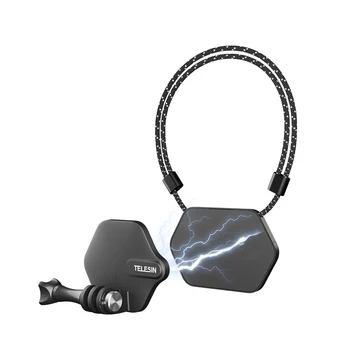 Магнитный быстроразъемный кронштейн TELESIN для экшн-камеры Gopro Hero, аксессуары, кронштейн для смартфона Insta360 DJI