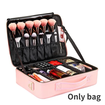 Многофункциональный чемодан для хранения ювелирных изделий, косметичка, инструмент для красоты ногтей, водонепроницаемый женский органайзер для макияжа