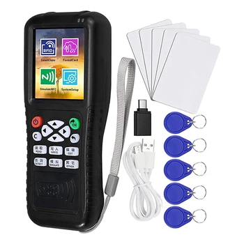 Многочастотный программатор RFID-смарт-карт, дубликатор RFID-считывателя, NFC-считыватель, декодер зашифрованных карт