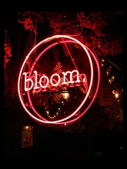 Новые неоновые вывески Red Bloom, неоновый свет, неоновые лампы для помещений, знаковая вывеска из стеклянной трубки, Неоновые огни, неоновые настенные вывески