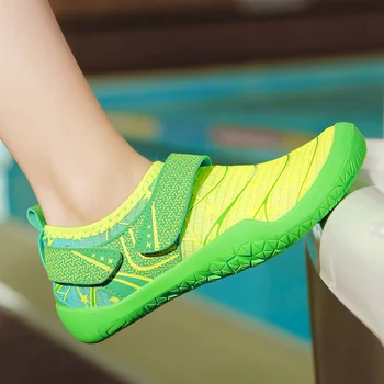 Новые студенческие кроссовки для бега на открытом воздухе, Детская быстросохнущая обувь для водных видов спорта, Пляжная обувь для плавания