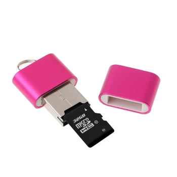Портативный мини-адаптер для чтения карт памяти USB 2.0 A Micro SD TF