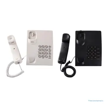 Проводной стационарный телефон для домашнего офиса, настольного телефона в отеле, стационарный телефон на английском языке, прямая поставка