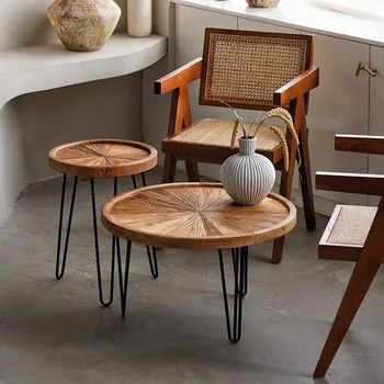 Роскошные Минималистичные Журнальные Столики Nordic Storage Маленькие Современные Журнальные Столики Wood Living Room Kaffee Tische Мебель для гостиной