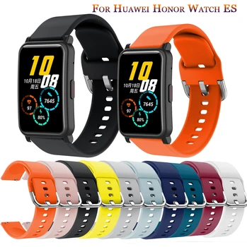 Силиконовый 20 мм Ремешок Для часов Ремешок Для Huawei Honor Watch ES Модный Браслет Для Умных Часов Amazfit GTS 2/GTR 42 мм Correa