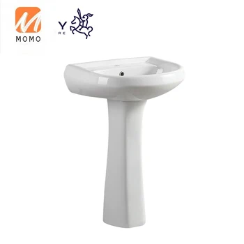Современная домашняя белая керамическая сантехника круглой формы, раковина для ванной комнаты, ручная настенная подставка для умывания, раковина