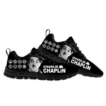 Чарли Чаплин, Спортивная обувь, Мужские, Женские, Подростковые, Детские Кроссовки, Высококачественные Повседневные кроссовки, пара обуви на заказ